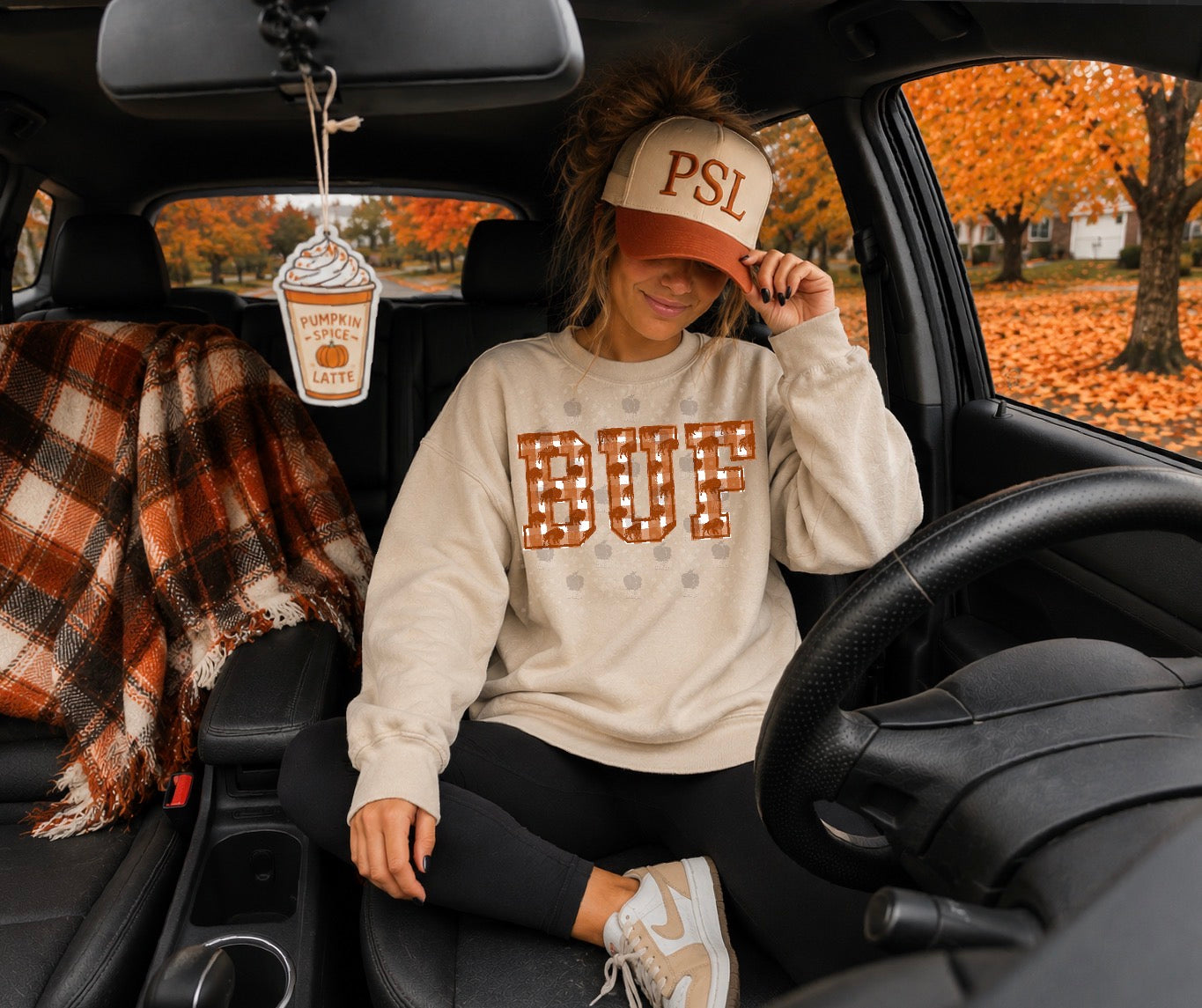 Orange Buff Plaid