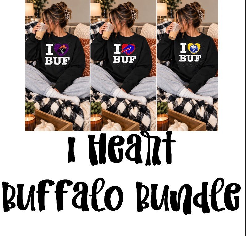 I heart Buffalo bundle