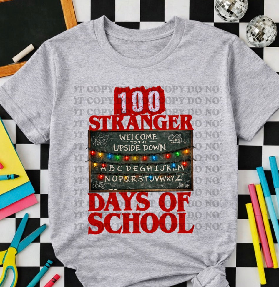 100 Stranger days of school