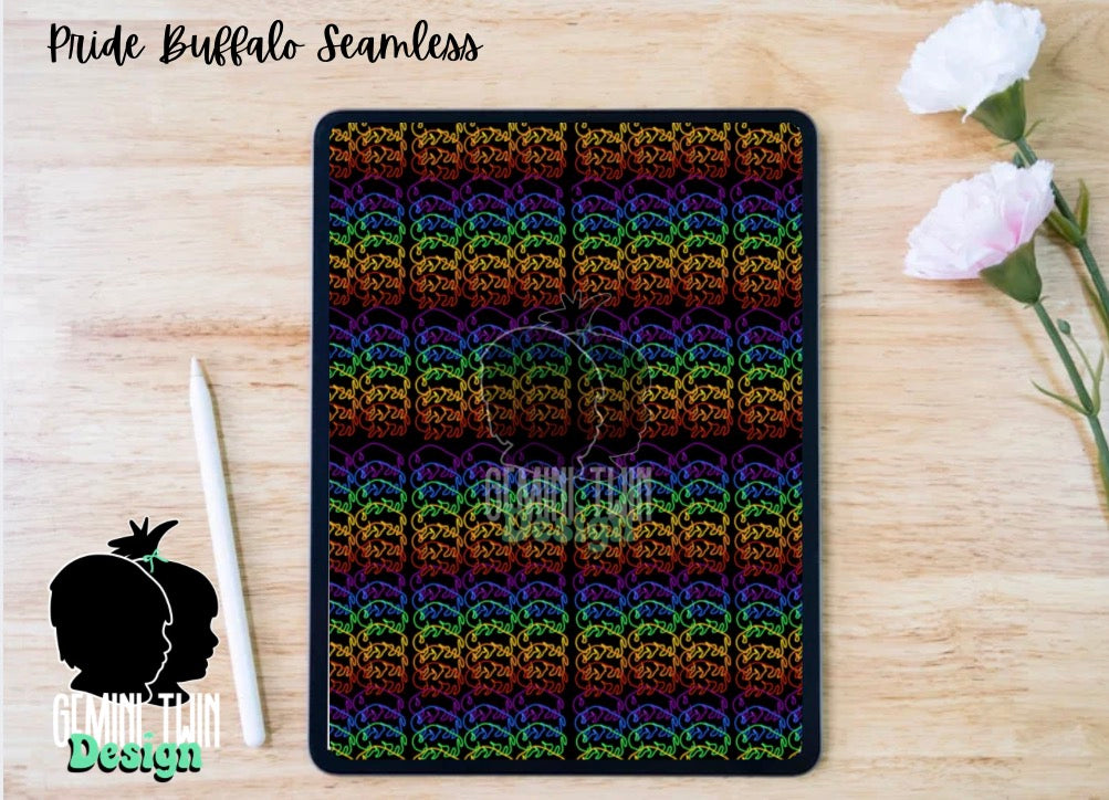 Pride Buffalo Seamless