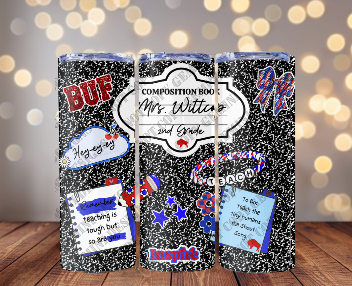 Custom composition Notebook file