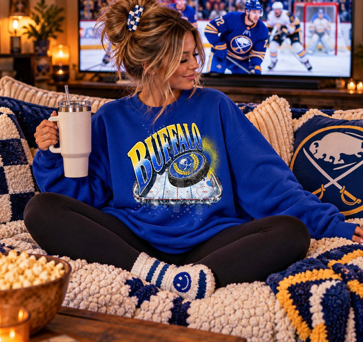 Buffalo Hockey Gradient