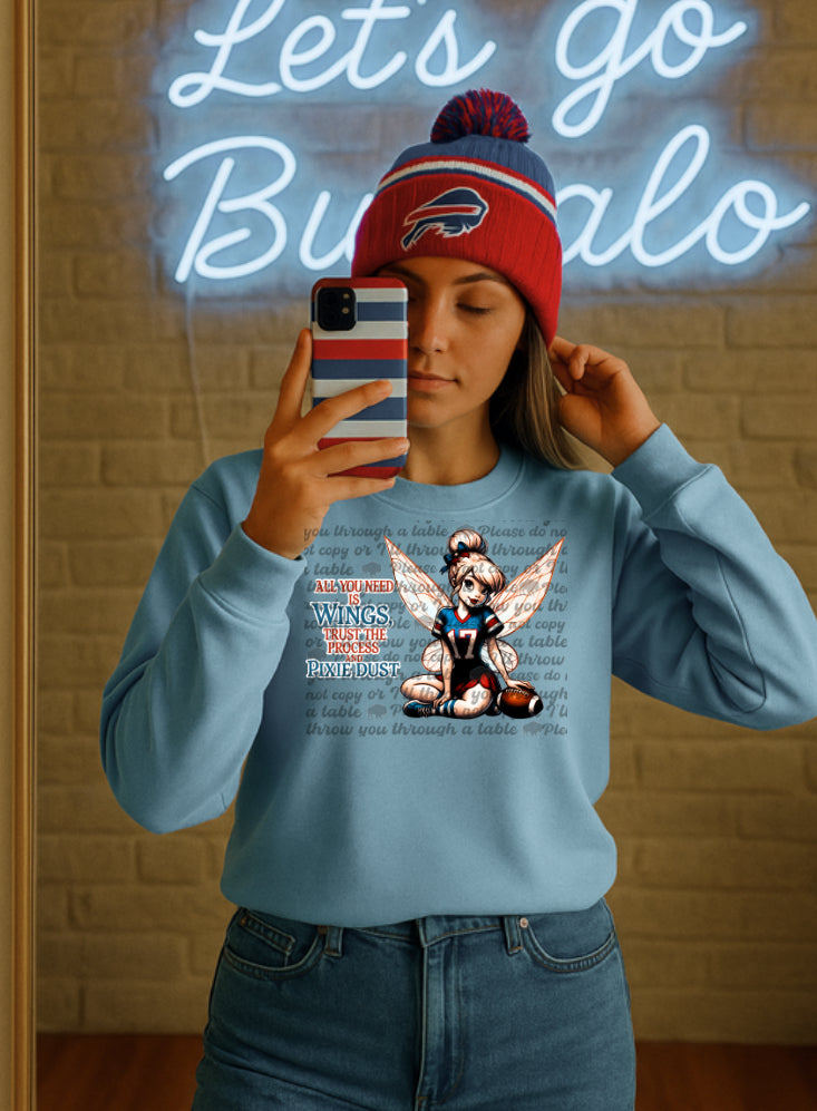 All you need is wings, trust the process and pixie dust