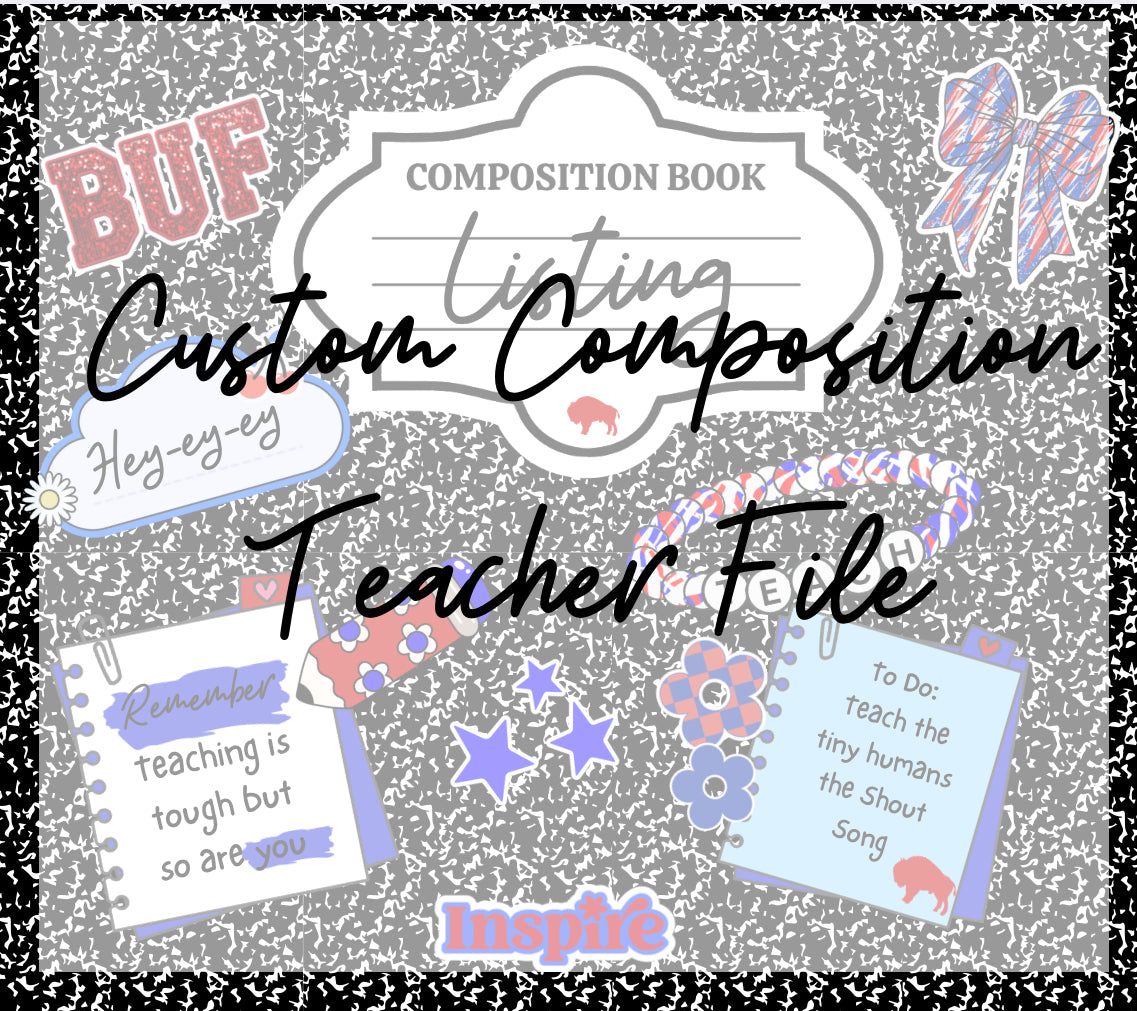 Custom composition Notebook file