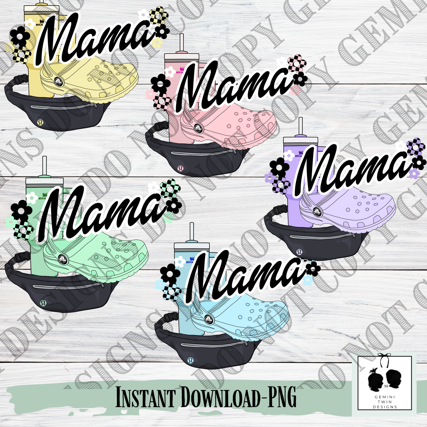 Pastel Croc Bundle 5 Colorways