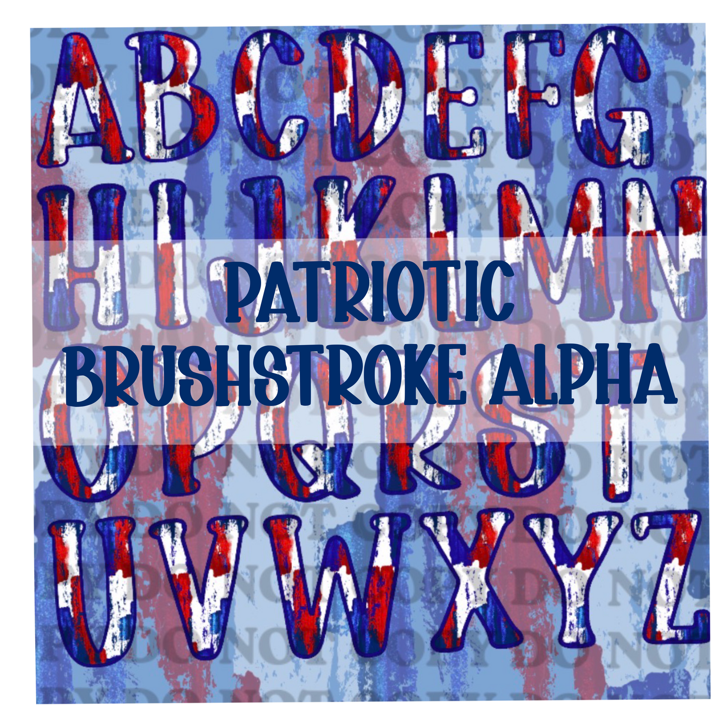 Patriotic Brushstroke Alpha