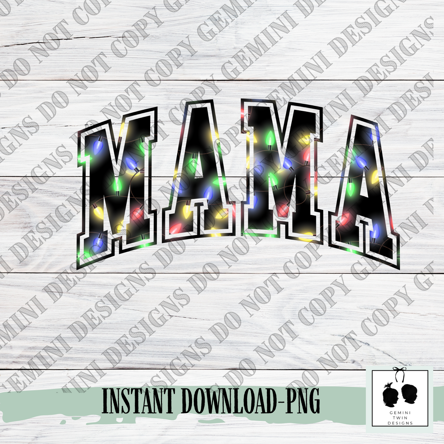Mama Christmas Light File