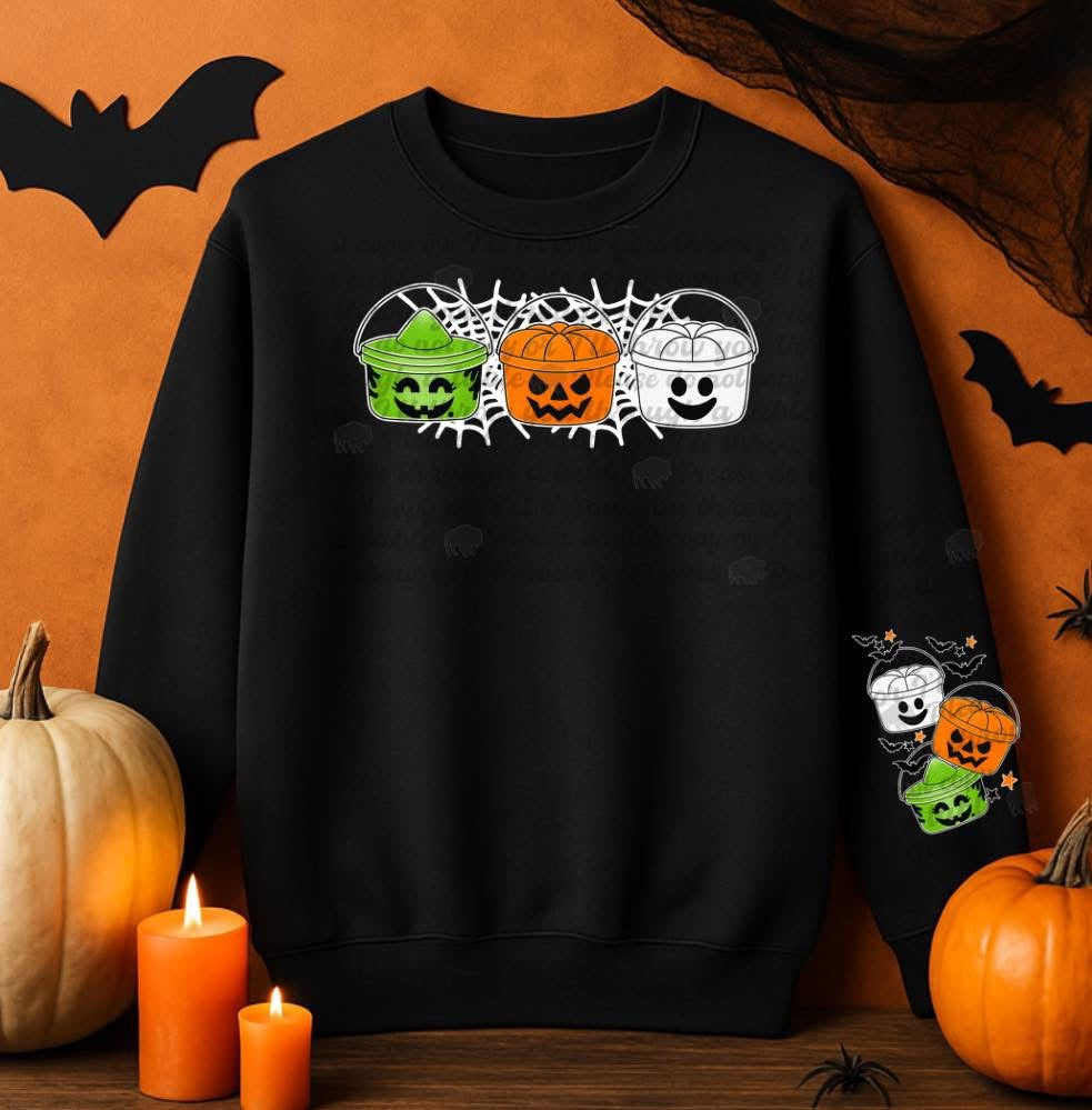 $2 Tuesday Halloween Bucket Sleeve and front image