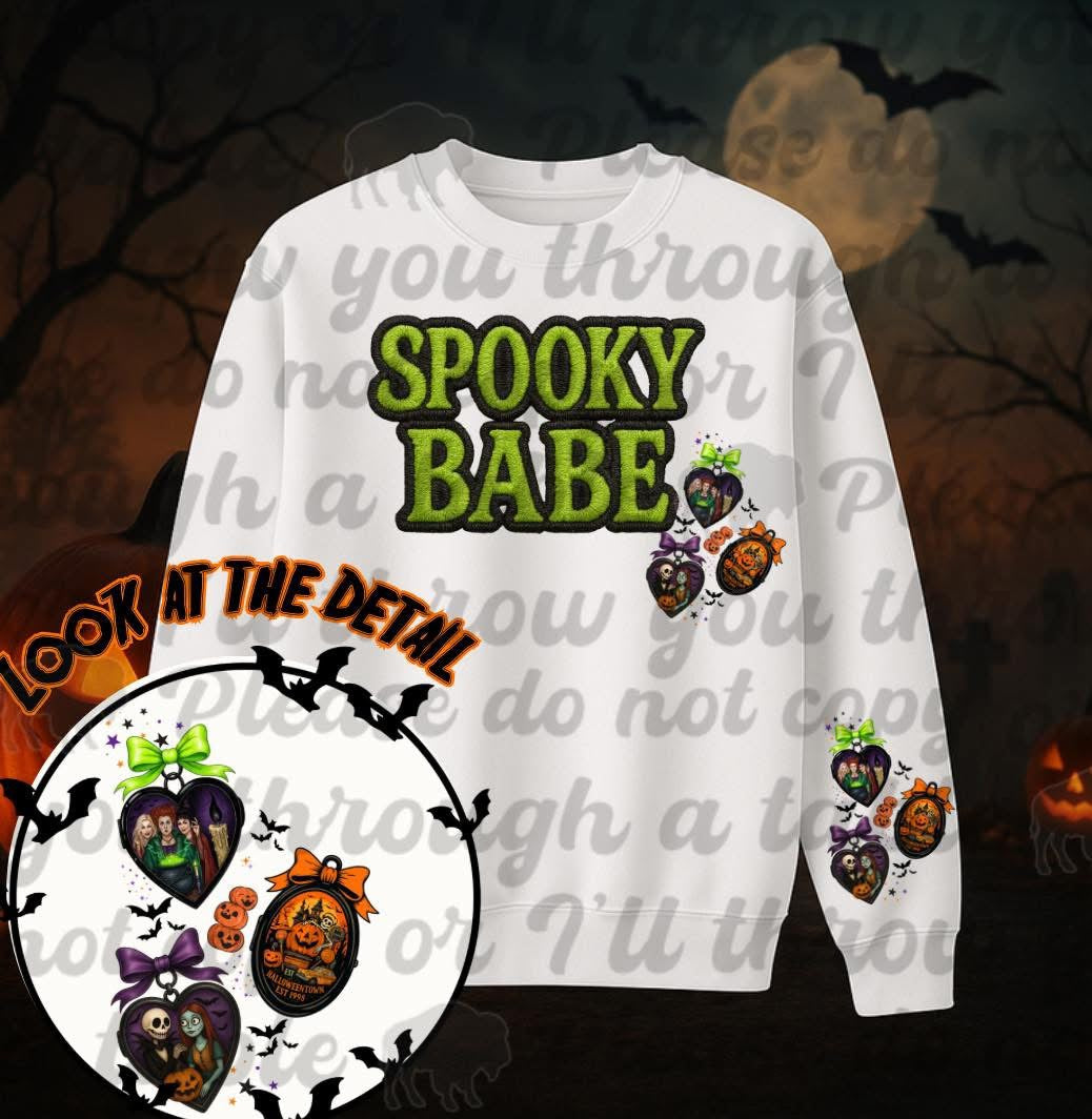 Spooky Babe with Locket Sleeve