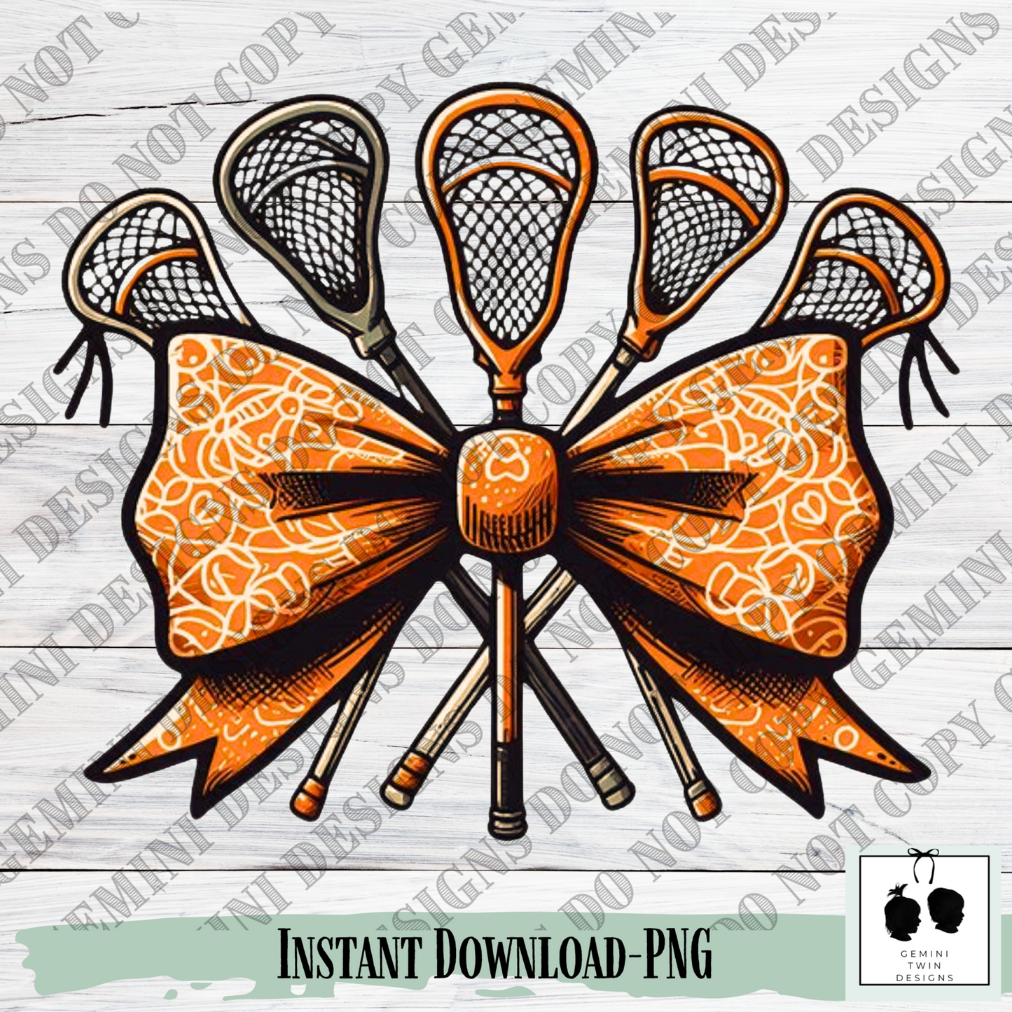 LAX Sticks with Bows