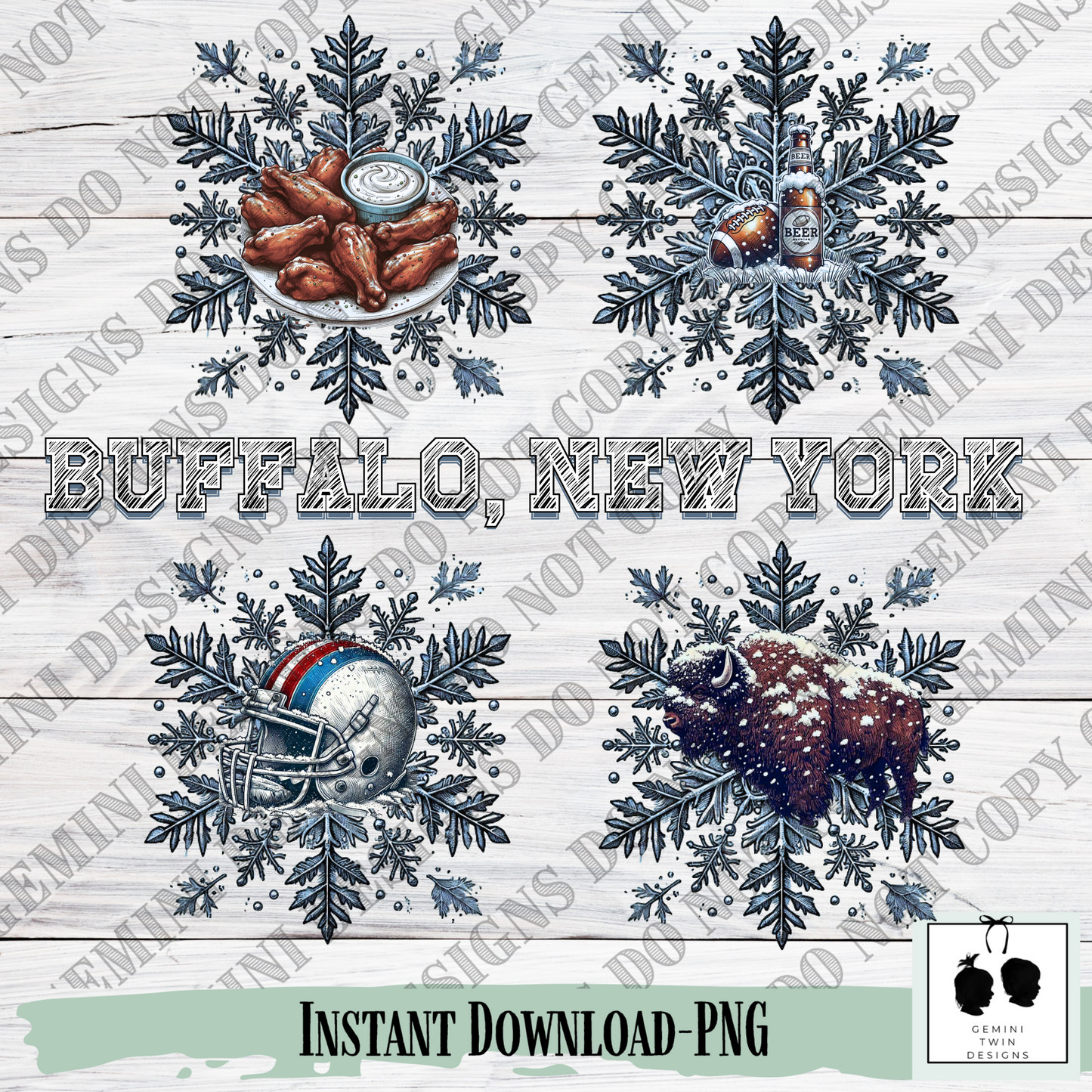 Buffalo snowflake file