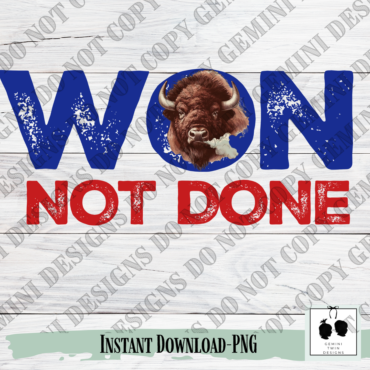 Won Not Done Traditional