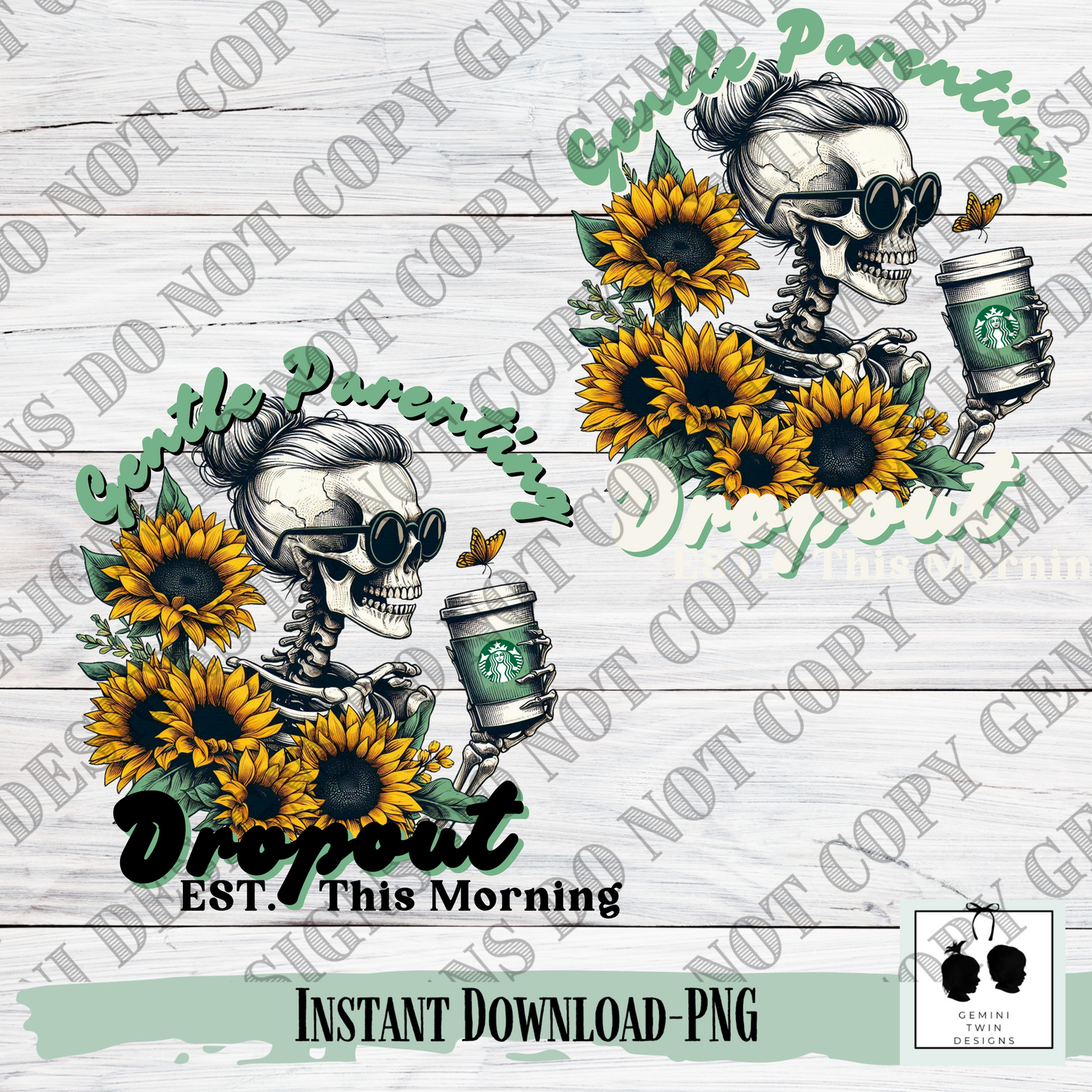 $2 Dollar gentle parenting dropout 2 colorways