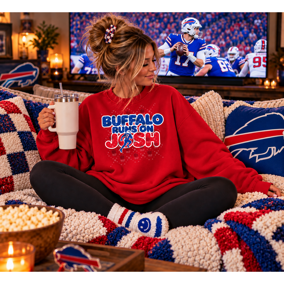 Buffalo Runs On Josh
