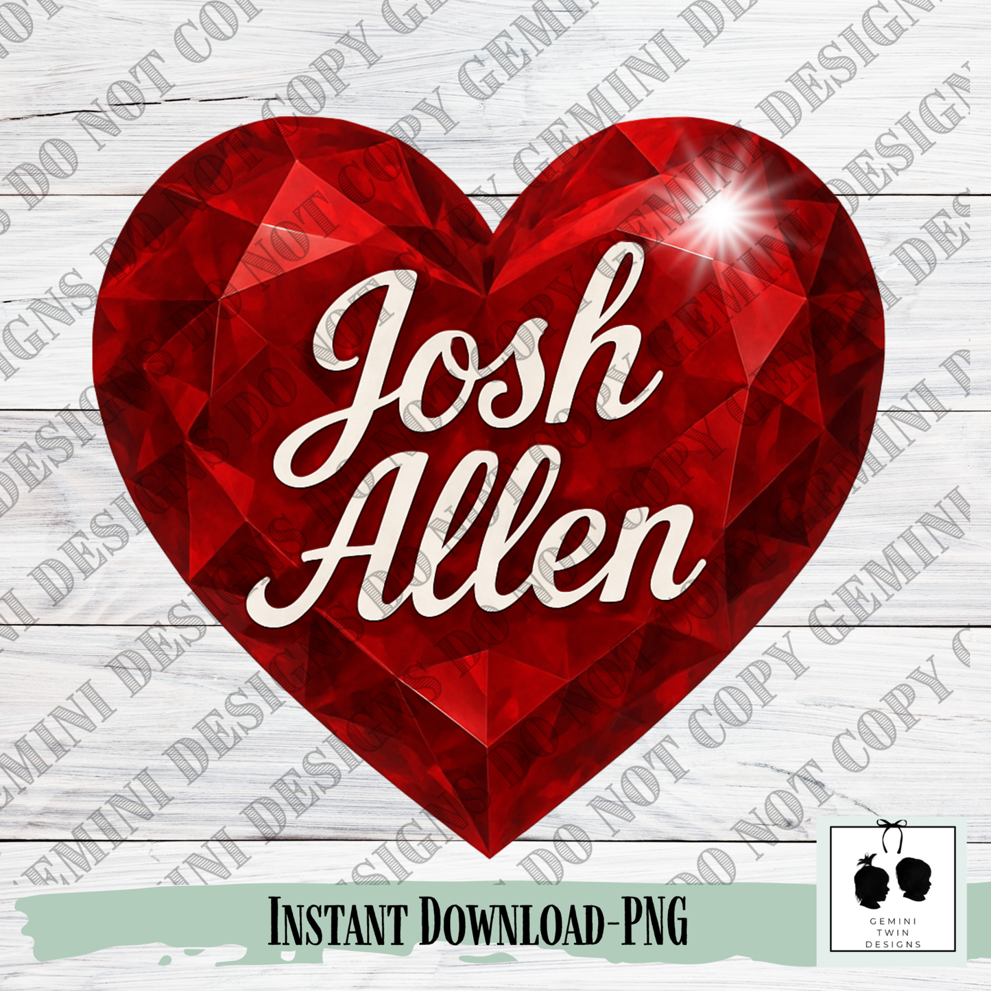 Josh Gem Heart