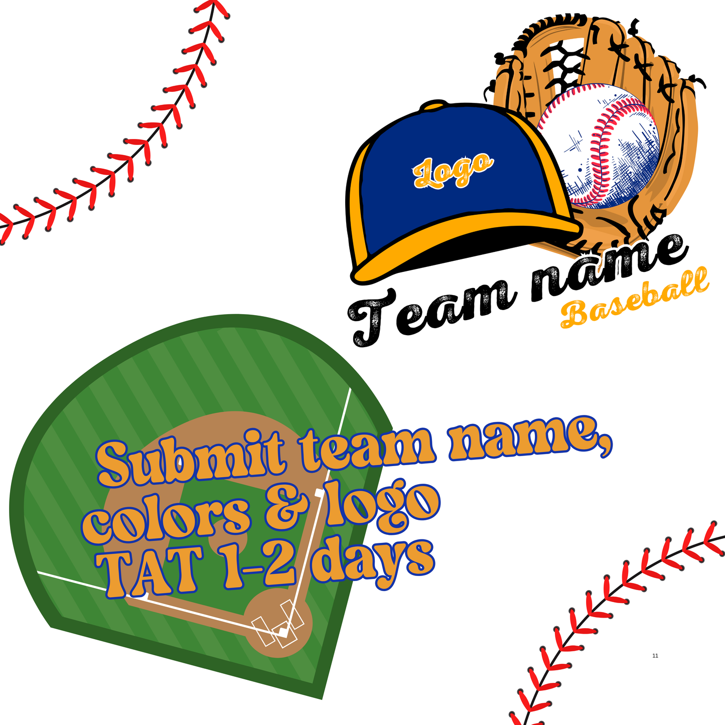 Custom Baseball Team Design