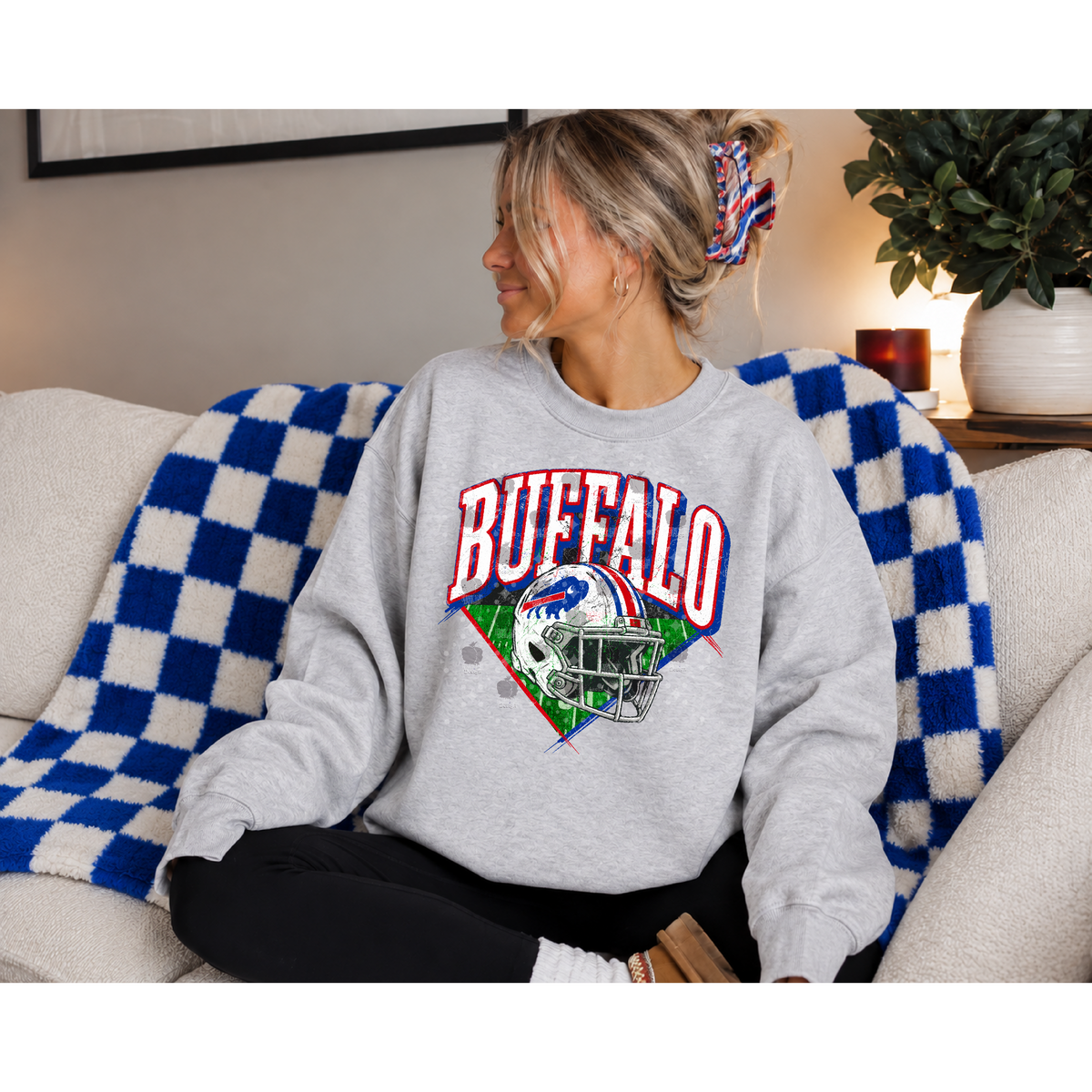 Buffalo Diamond Distressed