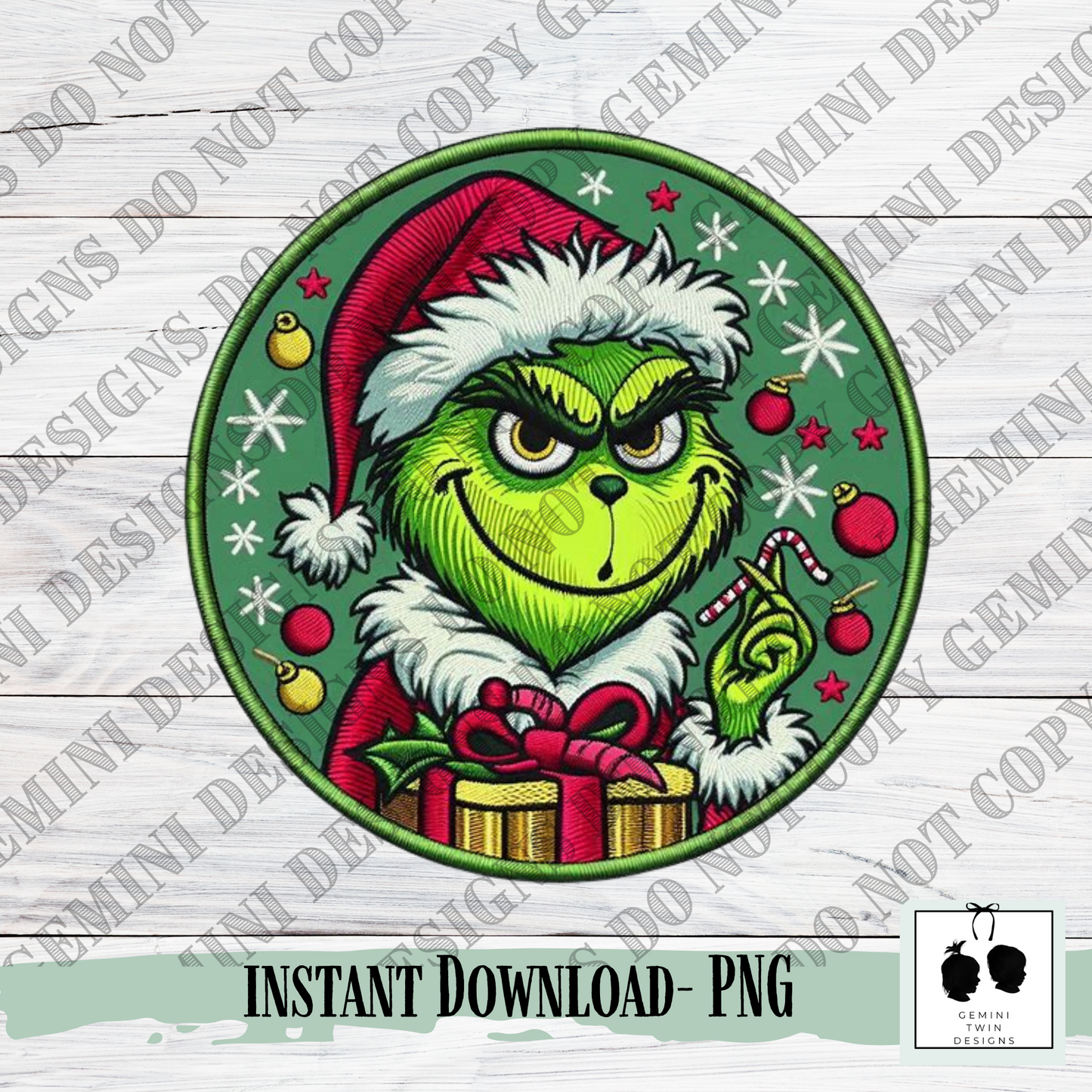 Grinch Patch
