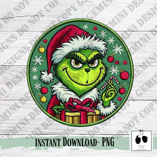 Grinch Patch