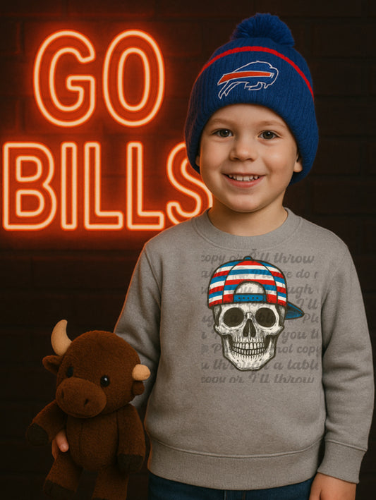 $2 Tuesday Skull Mafia Stripe Hat