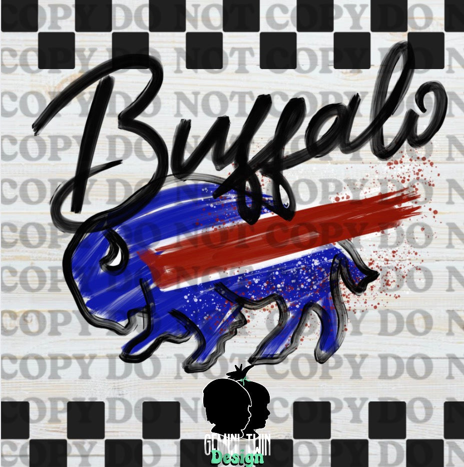 Paint Splatter Buffalo