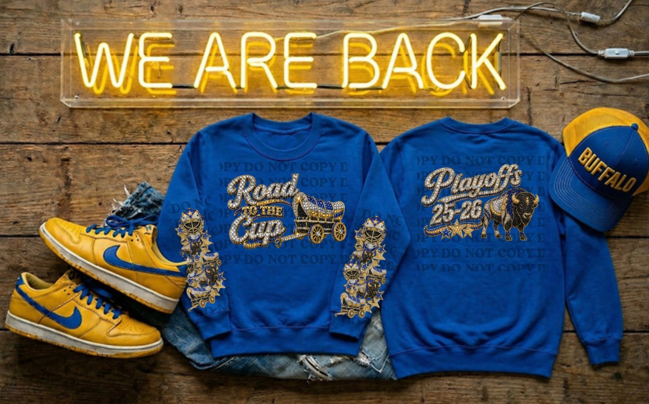 LIMITED RHINESTONE ROAD TO CUP