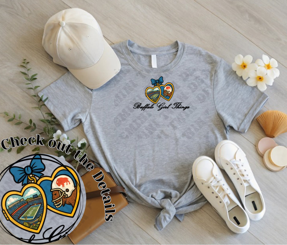 Buffalo Girl Things Stadium Locket