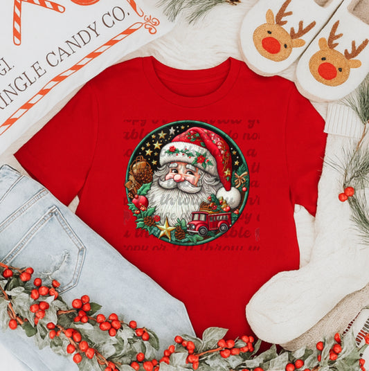 Freebie Friday Vintage Santa