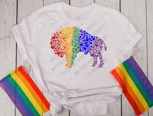 Pride Heart Buffalo