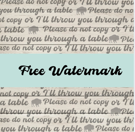 Freebie WATERMARK