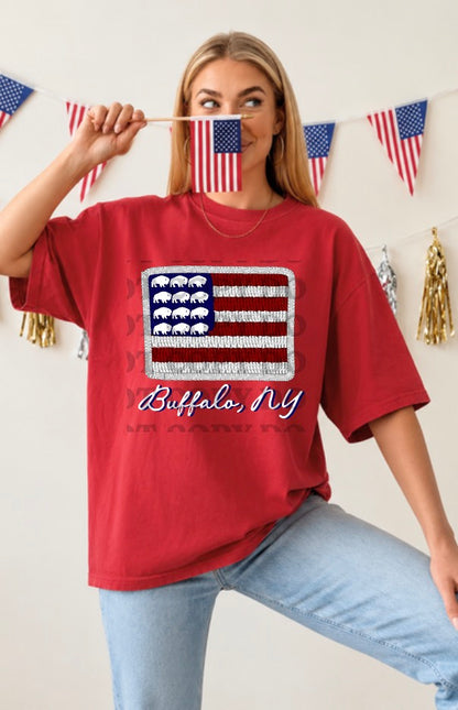 $2 Tuesday Flag Buffalo 2 Colorways