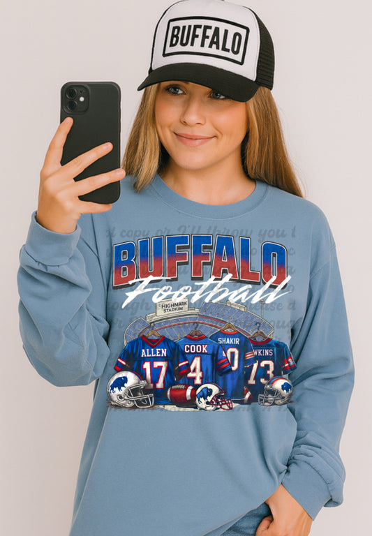 Buffalo Stadium Locker Room