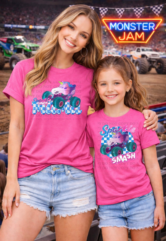 Sparkle Truck Mama and mini set