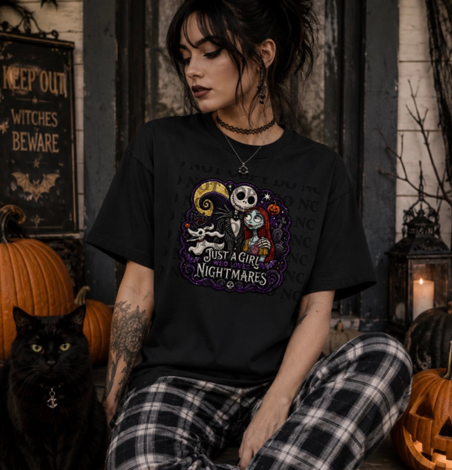 Just a girl who loves nightmares patch