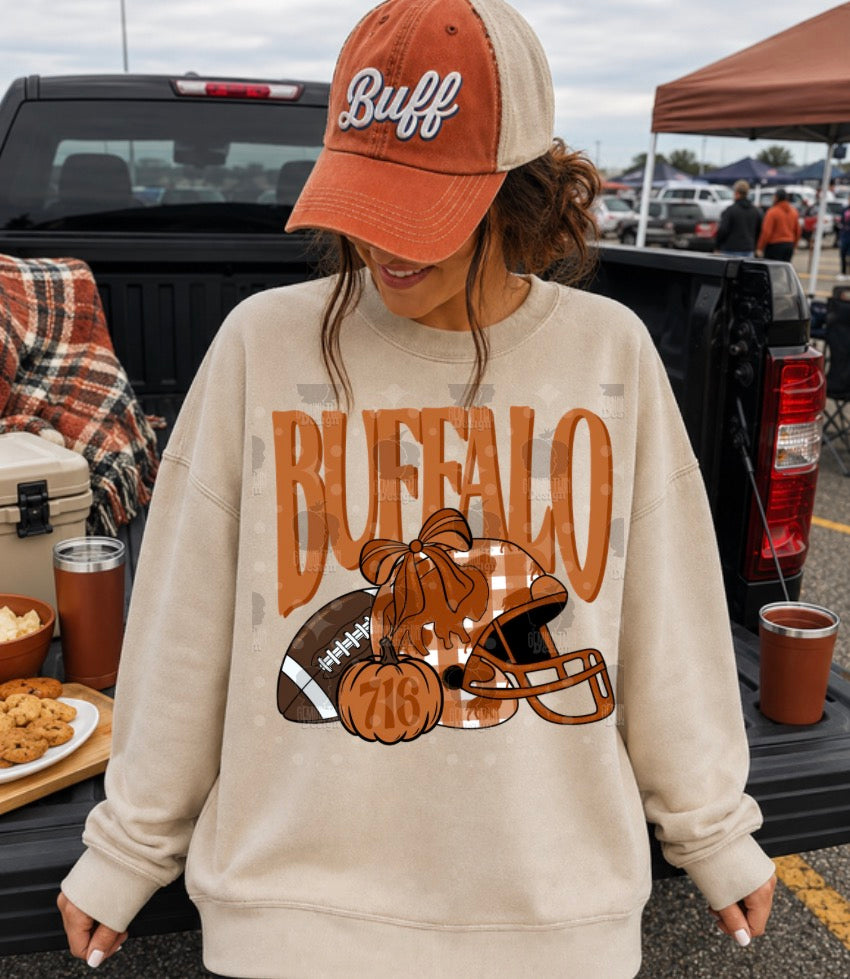 Buffalo Fall Plaid Helmet