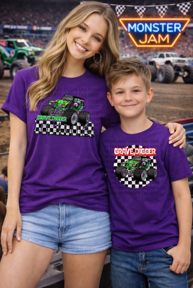 Grave Truck Mama and mini set