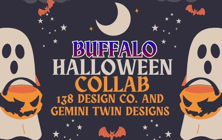 Buffalo Halloween Collab with 138 Designs