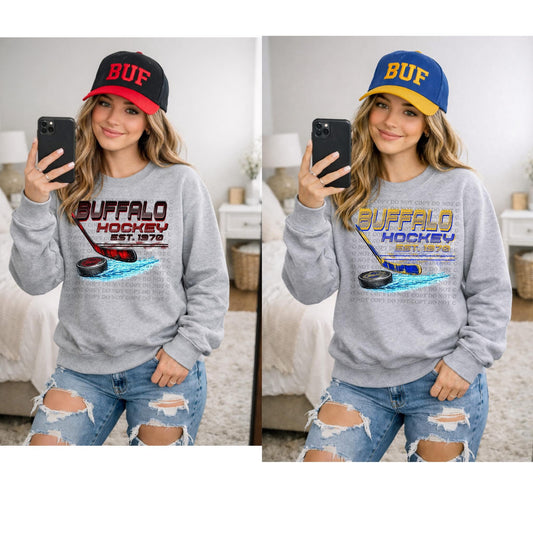 Buffalo Hockey Both Colorways