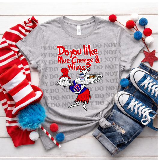 Blue cheese and wings