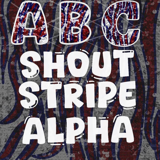 Shout Stripe Alpha Set
