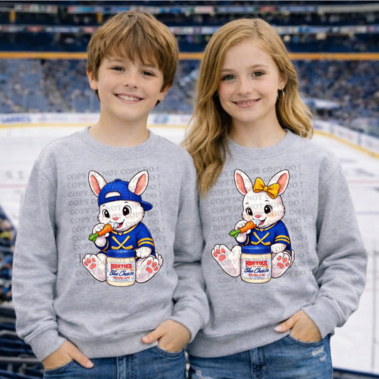 B/G Bunny Hockey Set