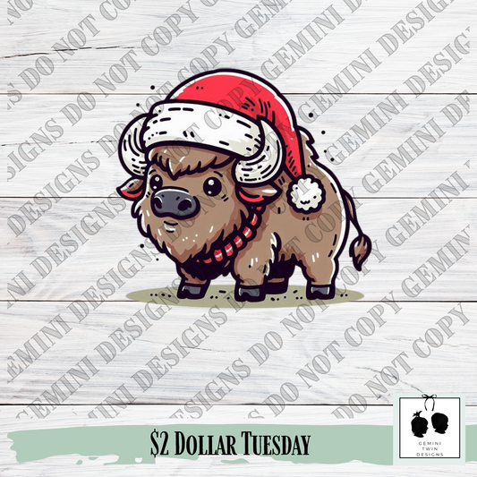 $2 Dollar Tuesday Buffalo Santa