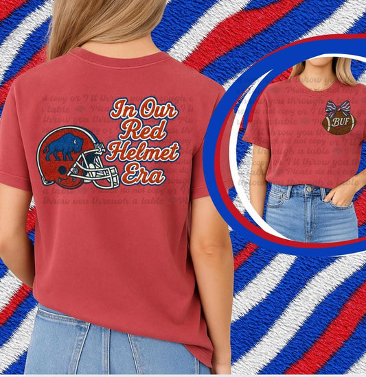 Embroidery Patch in our red helmet era