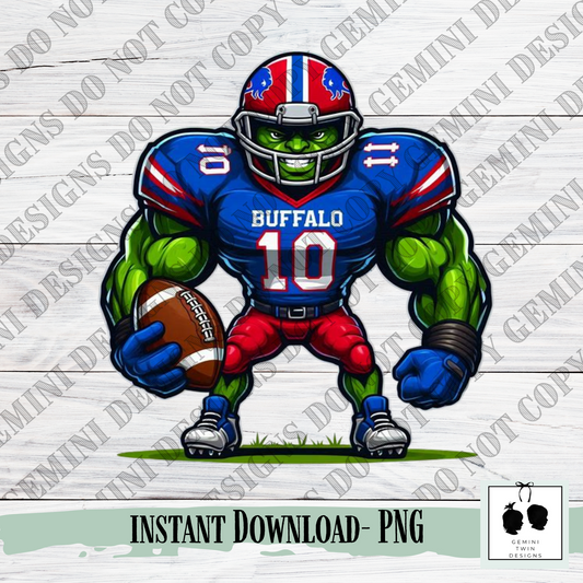 Hulk Buffalo Football