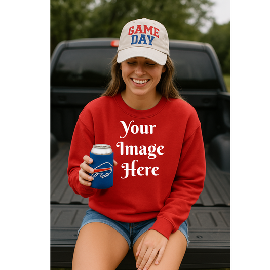 Red Tee Tailgate Mock Up