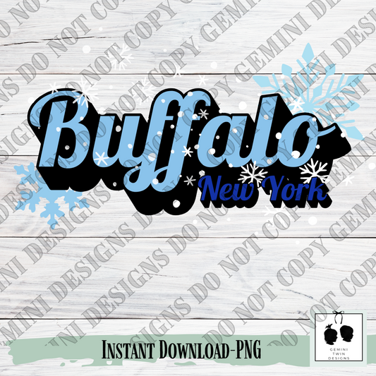 Snowy Buffalo NY