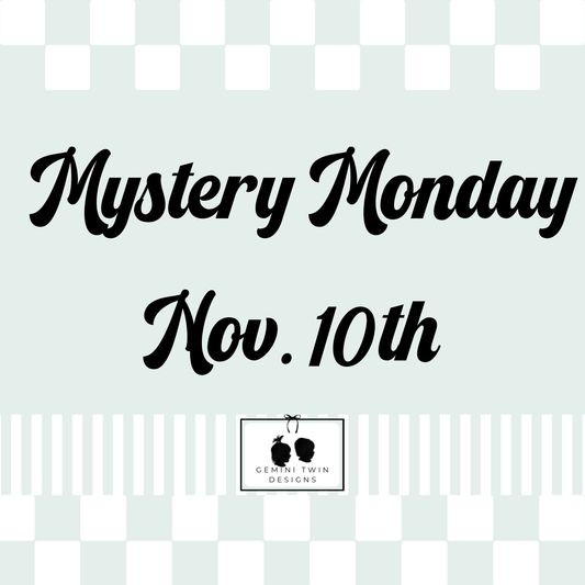 Mystery Monday 11.10