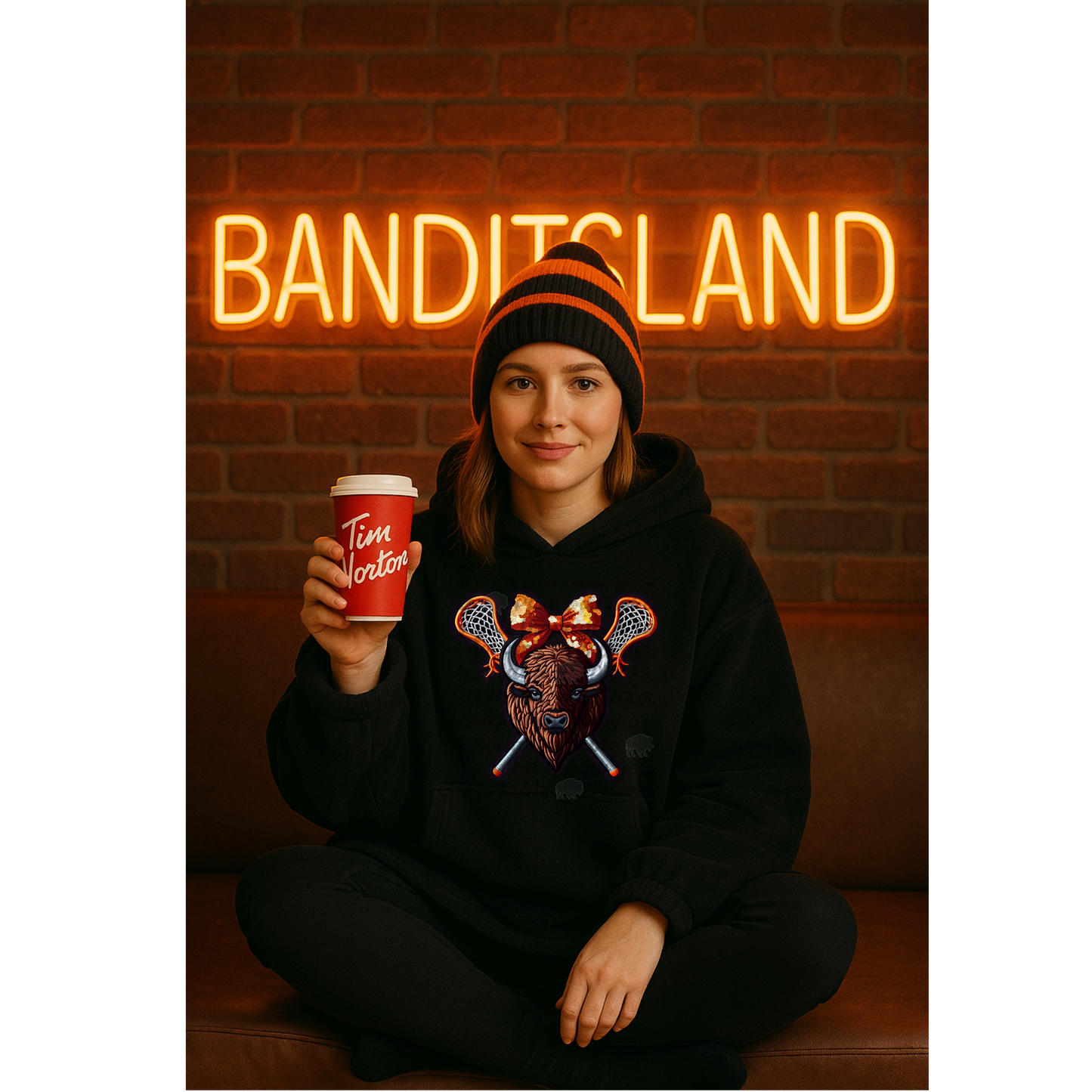 Sequin Buffalo LAX Patch