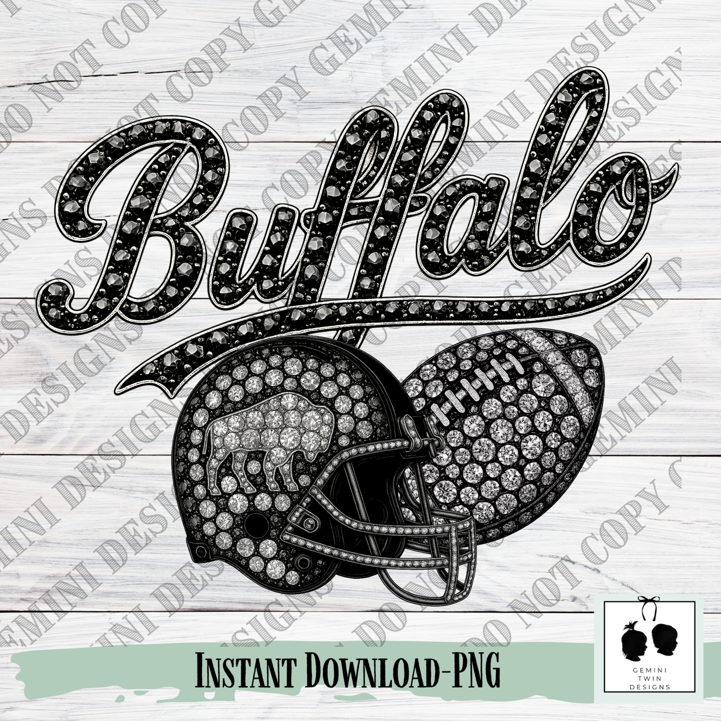 Buffalo Black Gem Helmet