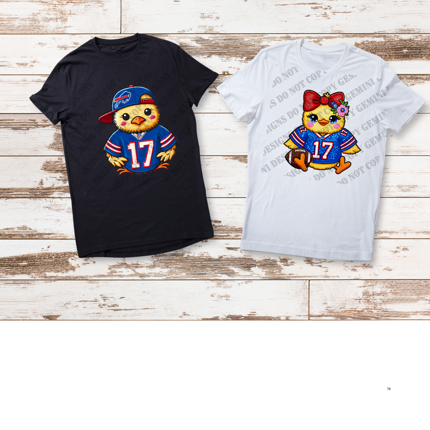 2 Pack Buffalo Chicks Boy and Girl Verison